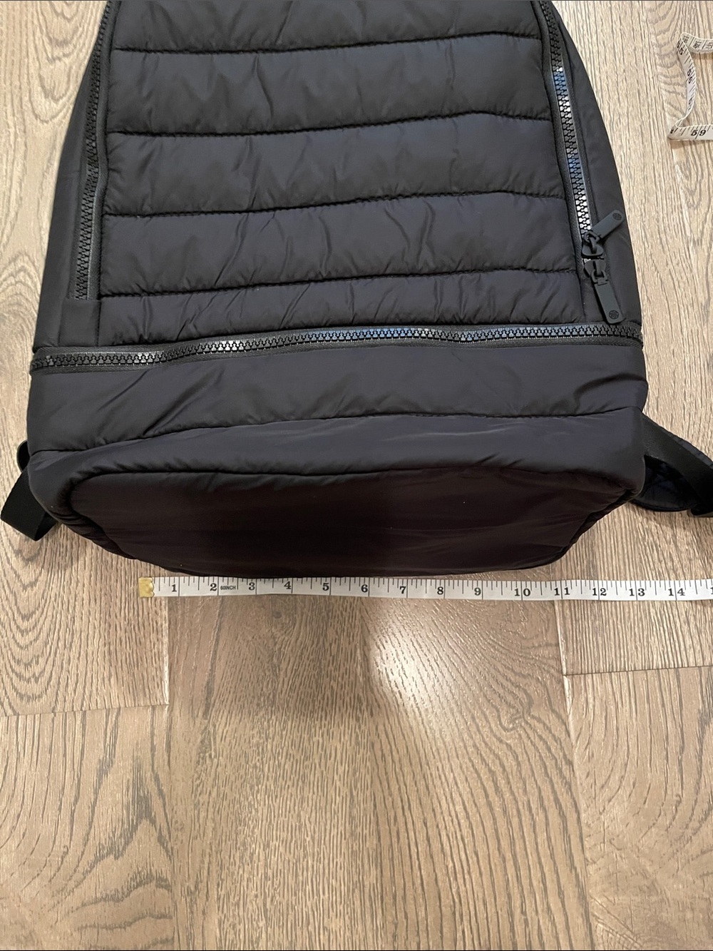 Gaiam Black Quilted Lite Traveller Backpack - Picture 14 of 16